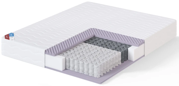 Čiužinys Sleepwell Blue Pocket Plus, 200 cm x 160 cm, kietas