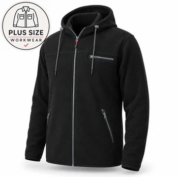 Apsauginis 280g/m² REIS flisinis džemperis POLAR-HOOD B