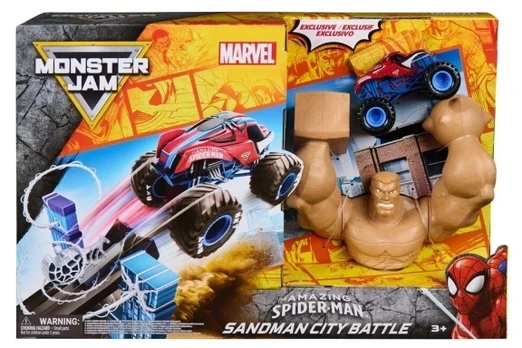 Monster Jam 1:64 Marvel Spiderman Žaidimų rinkinys