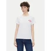 Pepe Jeans Marškinėliai Rosey PL506070 Balta Regular Fit
