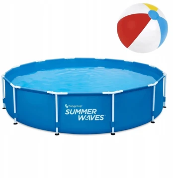Apvalus sodo karkasinis baseinas Polygroup Limited 244 x 66 cm MODELIS 2025