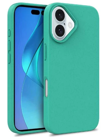 Hurtel Multiple Color Wheat Case MagSafe iPhone 16 - mėtų