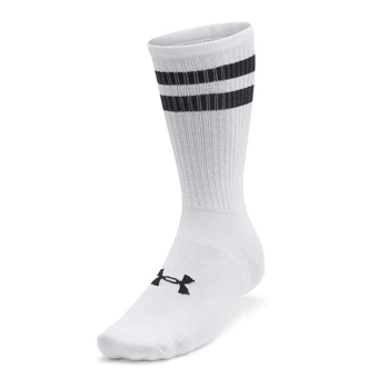 Under Armour Essential 6-Pack Crew White/ White/ Black - Dydis L (1387058-101 Kojinės)