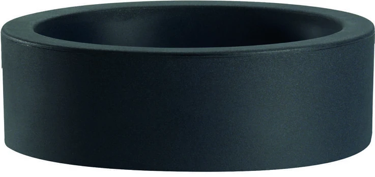 Nicoli ø30x14cm vazonas Echo 30 antracito spalvos