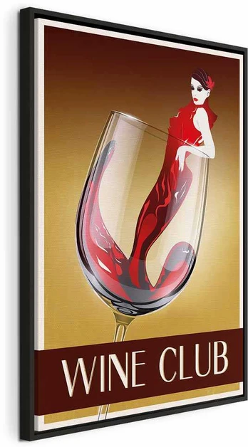 Artgeist Paveikslas - Wine Club (1 Part) Vertical
