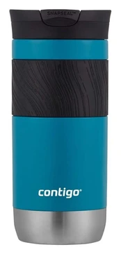 Termo puodelis Contigo Byron Juniper, 0.47 l, mėlyna kaina