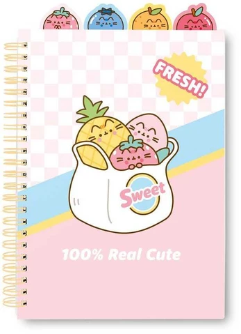 ERIK Pusheen Fruits A5 notebook