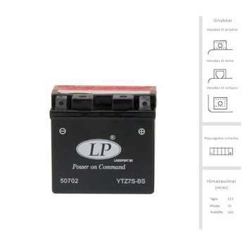 Landport Akumuliatorius 6 Ah 12V