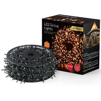 Kalėdinė girlianda 2000 LED, 50m