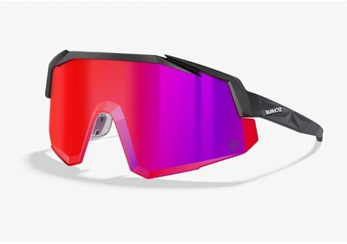 Supacaz ORBITRON akiniai, matinė juoda, Fire Lazer