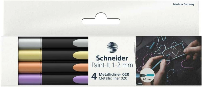 Schneider Dažai - it Wallet 4 spalvos