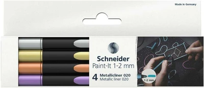Schneider Dažai - it Wallet 4 spalvos kaina