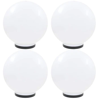 LED lempos, rutulio formos, 4vnt., sferinės, 40cm, PMMA