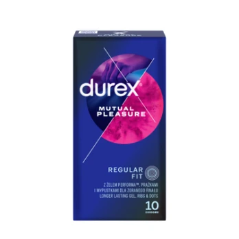 Durex Mutual pleasure/climax 10 vnt. dėžutė