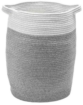 veļas kaste Osman, small, ø360, h=490 mm, sidabrinis pilkas