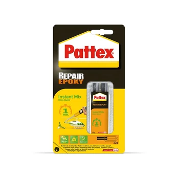 Epoksidiniai klijai PATTEX EPOXY 1MIN, 11ML