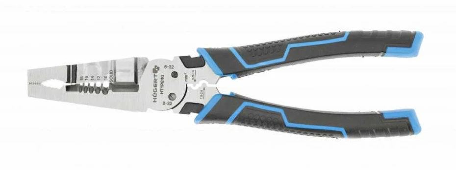 Elektriko replės Hogert HT1P240; 200 mm