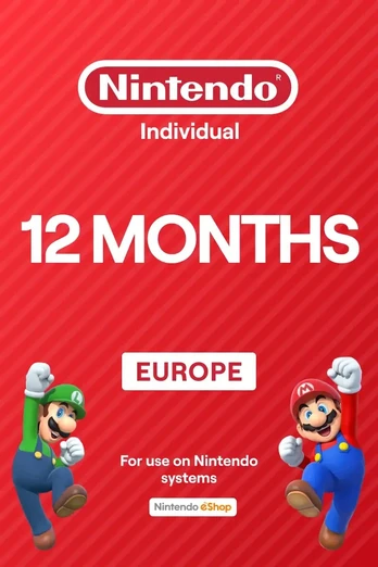 Nintendo Switch Online 12 mėnesių prenumerata