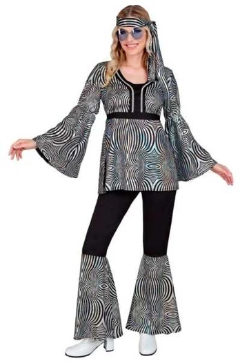 Widmann Sølv disko kostume