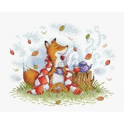 Autumn Tea SM-324 - Siuvinėjimo rinkinys
