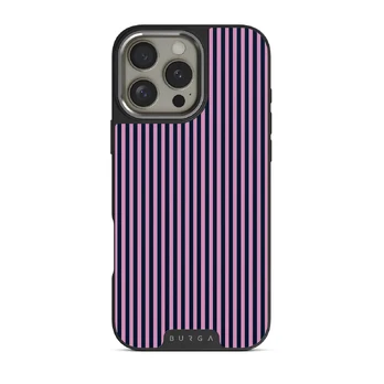Bubblegum - iPhone 16 Pro Case, Elite Dark (MagSafe) / Silver