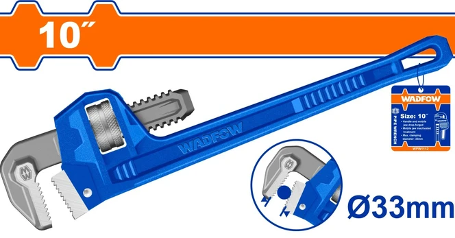 Raktas WADFOW, santechninis, iki 33 mm, 250 mm (10"), WPW1110