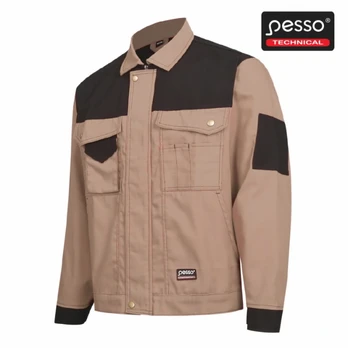 Darbinis švarkas Canvas Dsbzn, sand/black S, Pesso