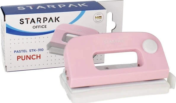 Starpak 310 perforatorius, pastelinis rožinis