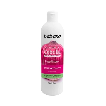 Babaria, Onion, Hair Šampūnas, Antioxidant & Fortifying, 380 ml