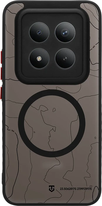 Dėklas Tactical MagForce Warthog Cover for Xiaomi Redmi Note 15 Pro+ 5G Asphalt