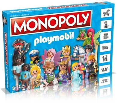 Stalo žaidimas Winning Moves Monopoly Playmobil