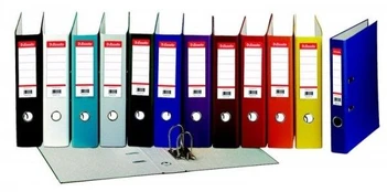 Binder Esselte, A4 / 75 mm, economic, red 0802-003