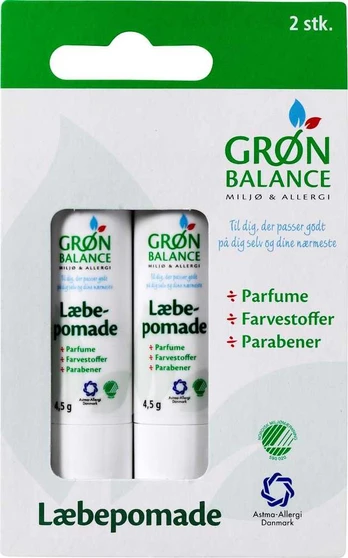GRON BALANCE ECO lūpų balzamas 2 vnt