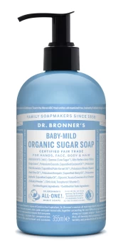 Dr. Bronner's - Organic Sugar Soap Baby Mild 355 ml kaina