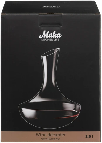Grafinas Maku, stiklas, 2.3 l