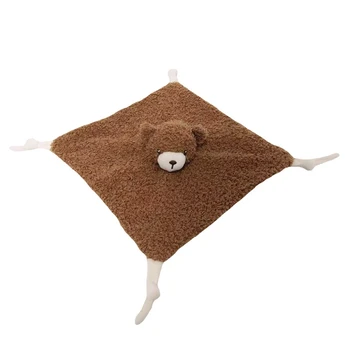 Žaislinė antklodė – 95052 – MILUŚ – MEŠKUTIS – RUDAS – dydis 25 cm