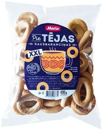 Sausbaranciņas MARIO Tējas, 400g
