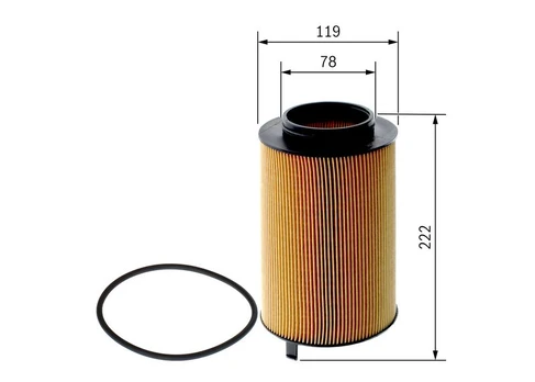 Alyvos filtras BOSCH F026407330