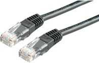 Roline PatchCord, UTP, Kat. 5e, 2m, juoda (21.15.0545)