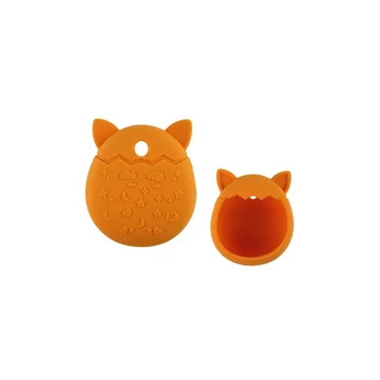 Lean Tamagotchi Case Oranžinis Silikoninis dėklas