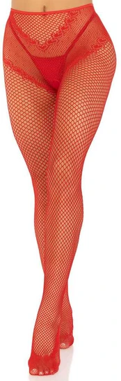 Leg Avenue Crotchless backseam tights