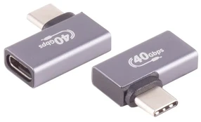 Adapteris USB Shiverpeaks C Adapteris 4.0 90° Winkel links/rechts Pro