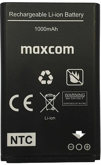 Maxcom Akumuliatorius MM35D/36D/142/143/428/460/560 Bl-5c 1000mah NTC