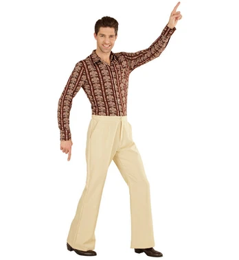 THE 70s GROOVY STYLE - beige (pants)