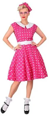 Widmann Hot pink 50er kjole