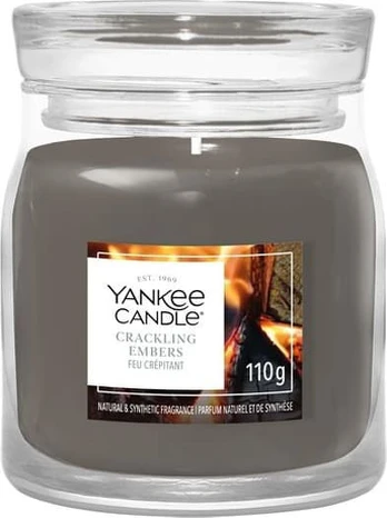 Świeca mała CRACKLING EMBERS YANKEE