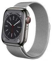 Dirželis Crong Milano Apple Watch 38/40 mm, sidabro kaina