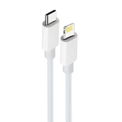 Maxlife MXUC-05 cable USB-C - Lightning 2,0 m 20W white kaina
