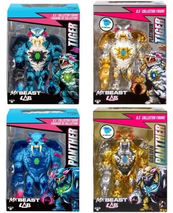 Goo Jit Zu MR BEAST LAB COLLECTOR FIGURE - assorted