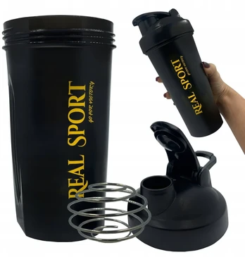 Gertuvė Shakeris 600 ml juodas